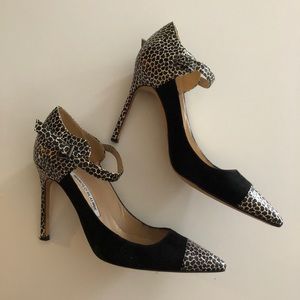 Authentic Manolo Blahnik Snakeskin Pumps